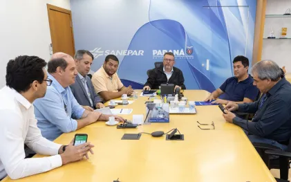 Assinatura de ordem de serviço para rede de esgoto 