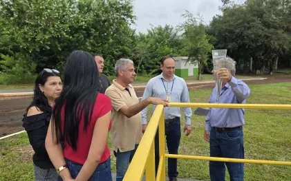 estação de tratamento de esgoto com tecnologia para tratar esgoto com zona de raiz