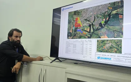 reunião de lideranças da prefeitura de paranavaí e da sanepar