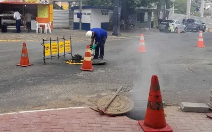 teste de fumaça