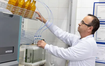 Testes de qualidade da água