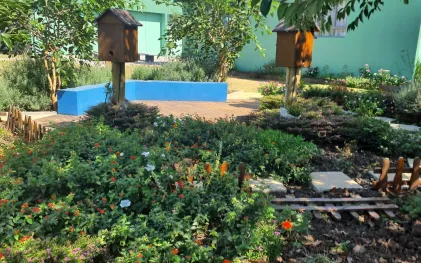 Jardim de água e mel