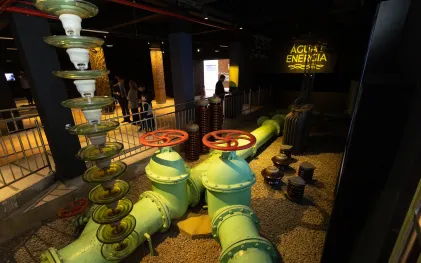 Exposição Planeta Água no Museu do Saneamento