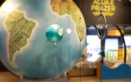 Exposição Planeta Água no Museu do Saneamento da Sanepar 