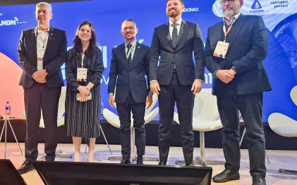 Wilson Bley, diretor-presidente da Sanepar, representou a Companhia na 7ª edição do Fórum Novo Saneamento