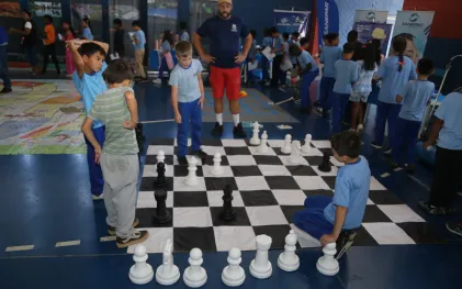 Participantes da 10ª edição do programa Sanepar Perto de Você em Campo Magro