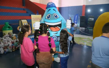 Participantes da 10ª edição do programa Sanepar Perto de Você em Campo Magro