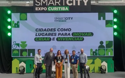 Participação da Sanepar no evento Smart City 2026