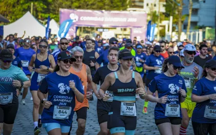 Etapa de Matinhos das Corridas da Sanepar