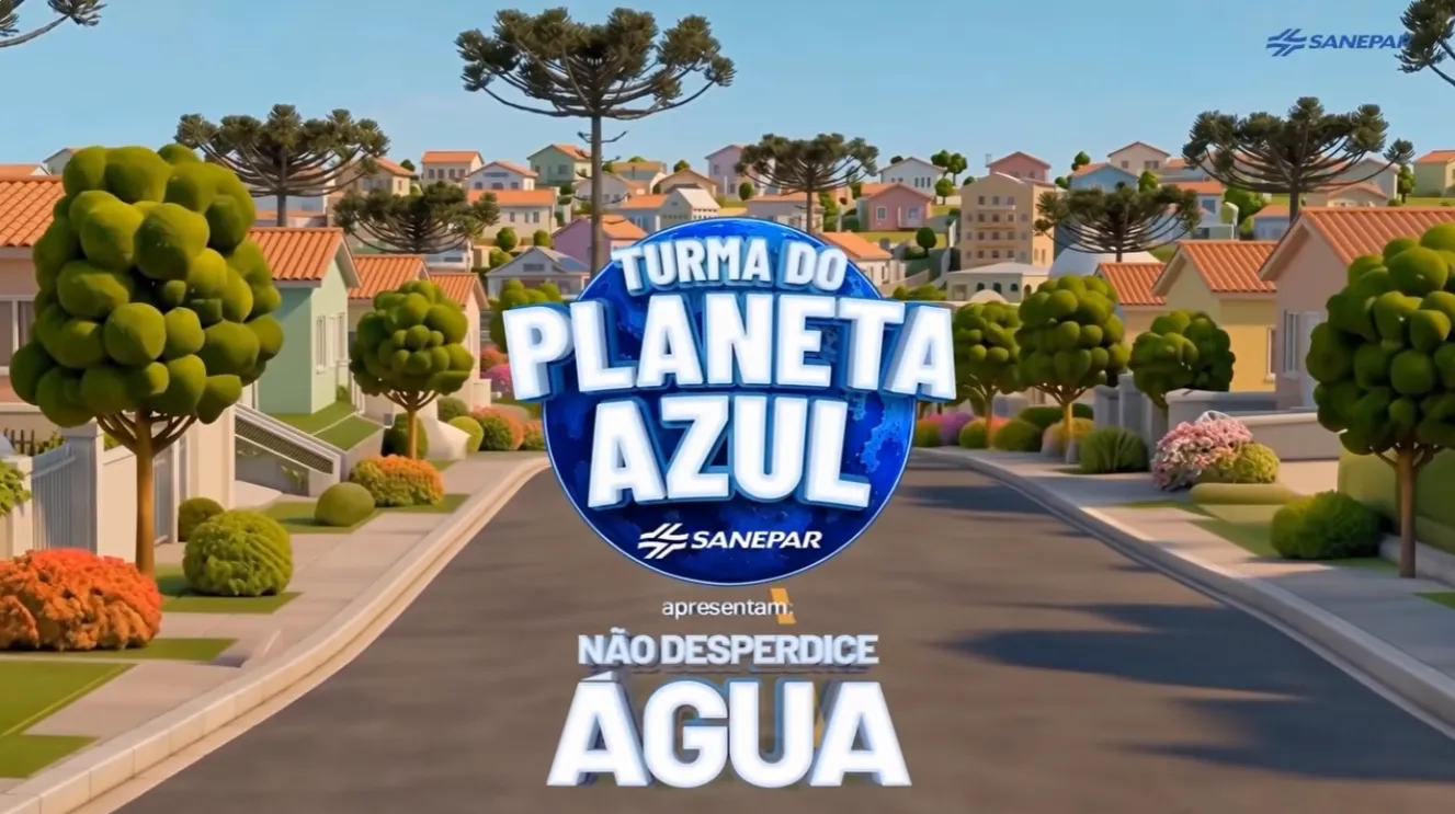  Turma do Planeta Azul em: Não Desperdice Água!